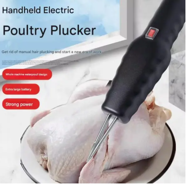 Portable Waterproof Feather Plucker for Chicken Duck Goose Bird